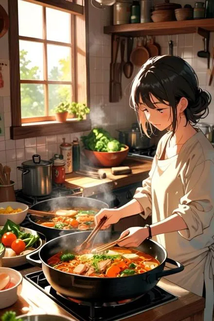 Đầu Bếp Trường Mầm Non Yêu Quái